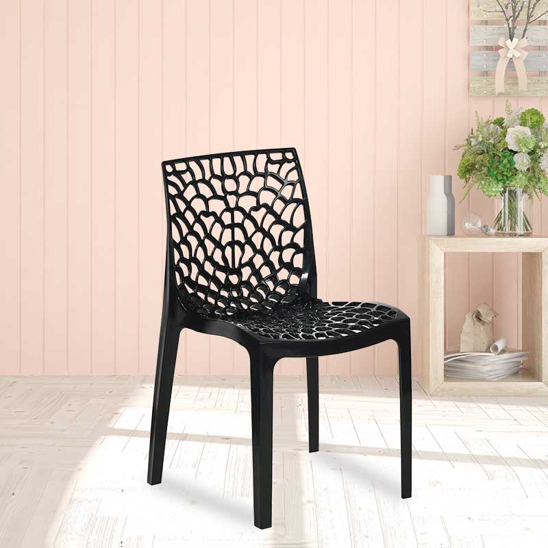 Supreme Web Plastic Without-Arm Chair